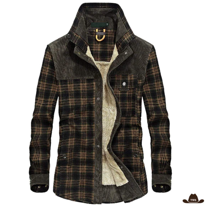 Veste Western  Carreaux