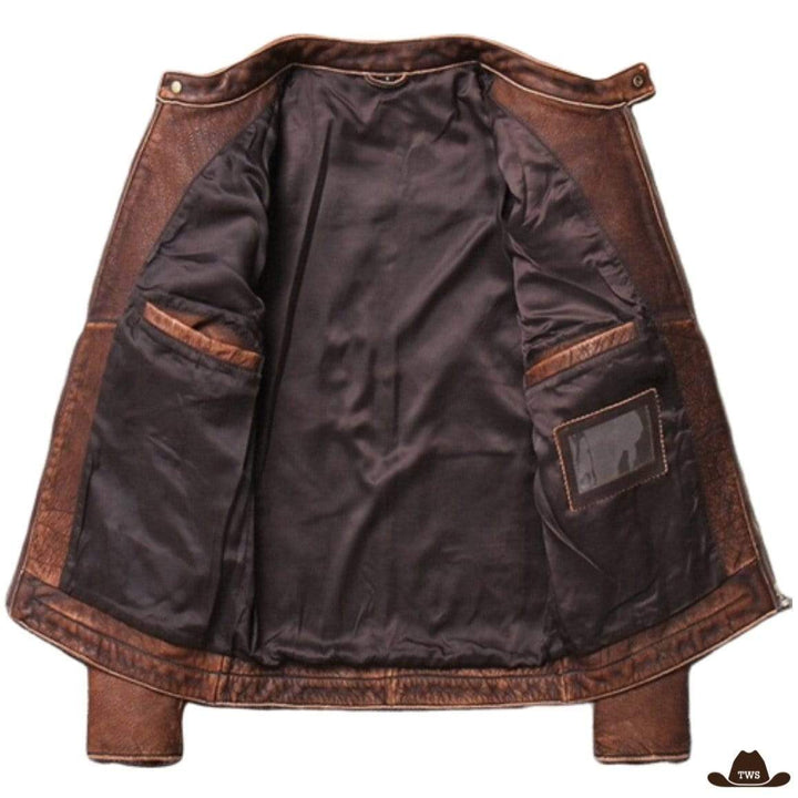 Veste Western en Cuir