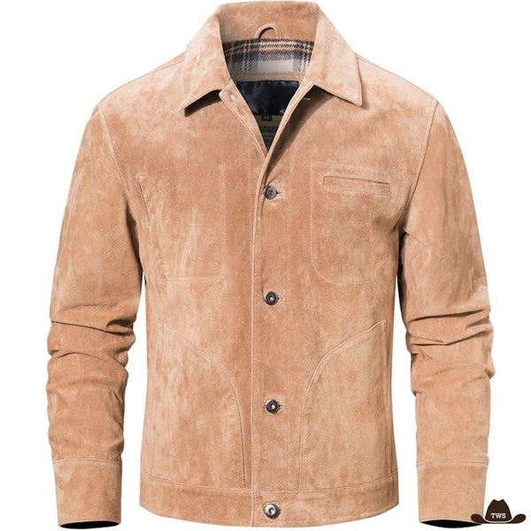 Veste Western en Daim