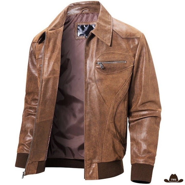 Veste Marron Western