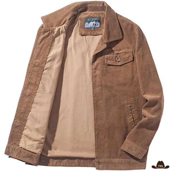 Veste Western Velours